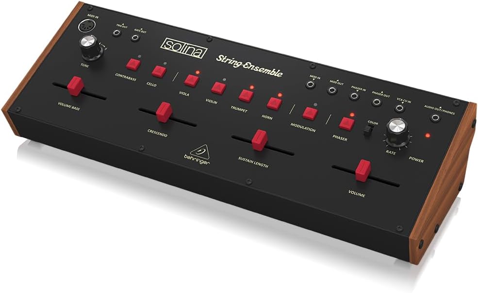 Behringer SOLINA STRING ENSEMBLE Classic Analog String Ensemble Synthesizer with 49-Voice Polyphony, BBD.