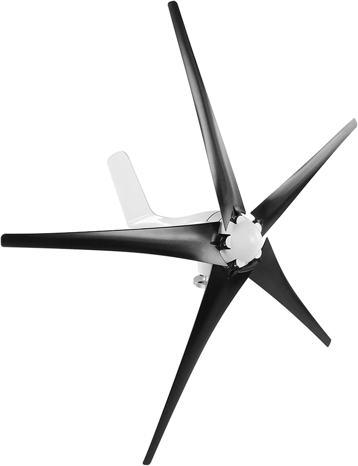 Yunseity Windmill Generator, 5 Blade Wind Generator, 12M / S Beautiful Look Practical 1600W Low Vibration for Boats -4080? (48V)