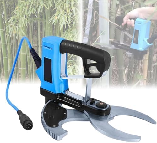 Cordless Electric Bamboo Shears - Rechargeable Battery, Cutting Diameter 80mm, Efficient Pruning of Branches and Bamboo, Weight 8-10 Ton