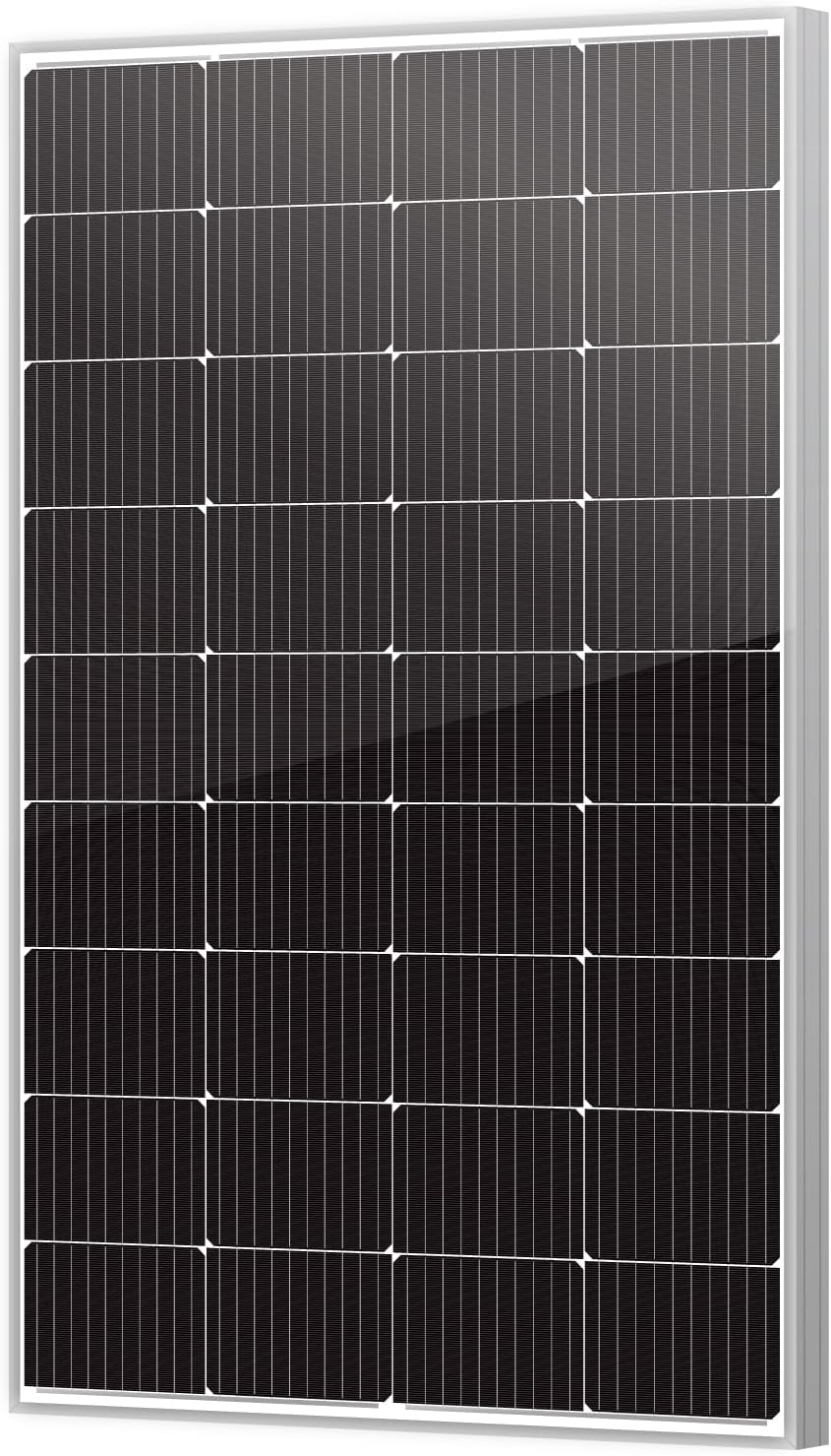 Newpowa 10BB Cell 200W Monocrystalline 200 Watt 12V Solar Panel High Efficiency Mono Module RV Marine Boat Off Grid (200W New)