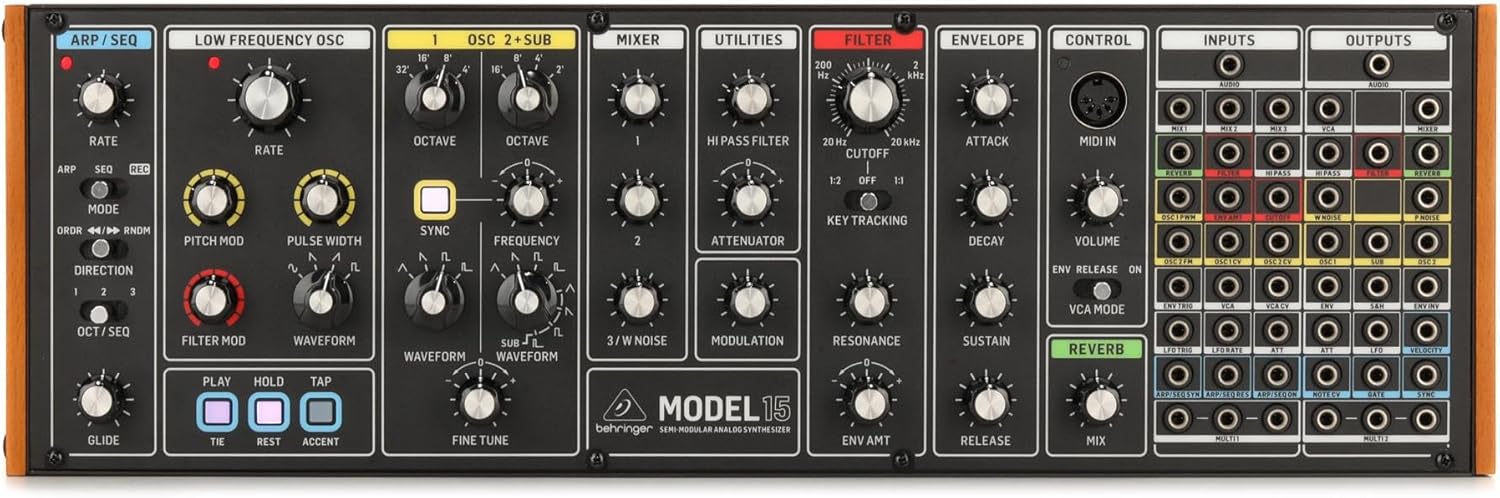 Behringer Model 15 Semi-modular Analog Synthesizer