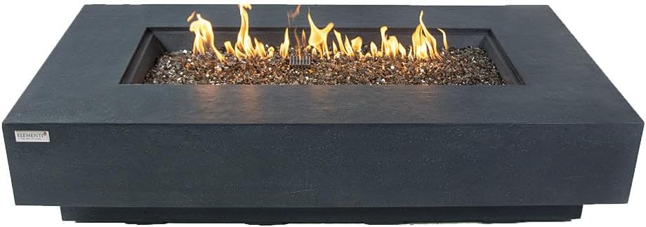 Positano Concrete Fire Pit 60