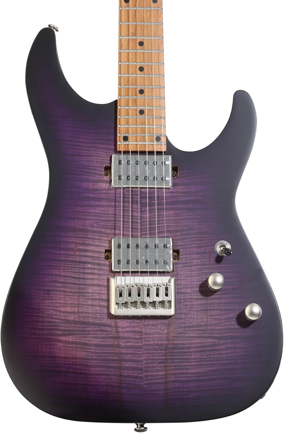 Schecter C-1 Standard Plus Electric Guitar - Purple Burst