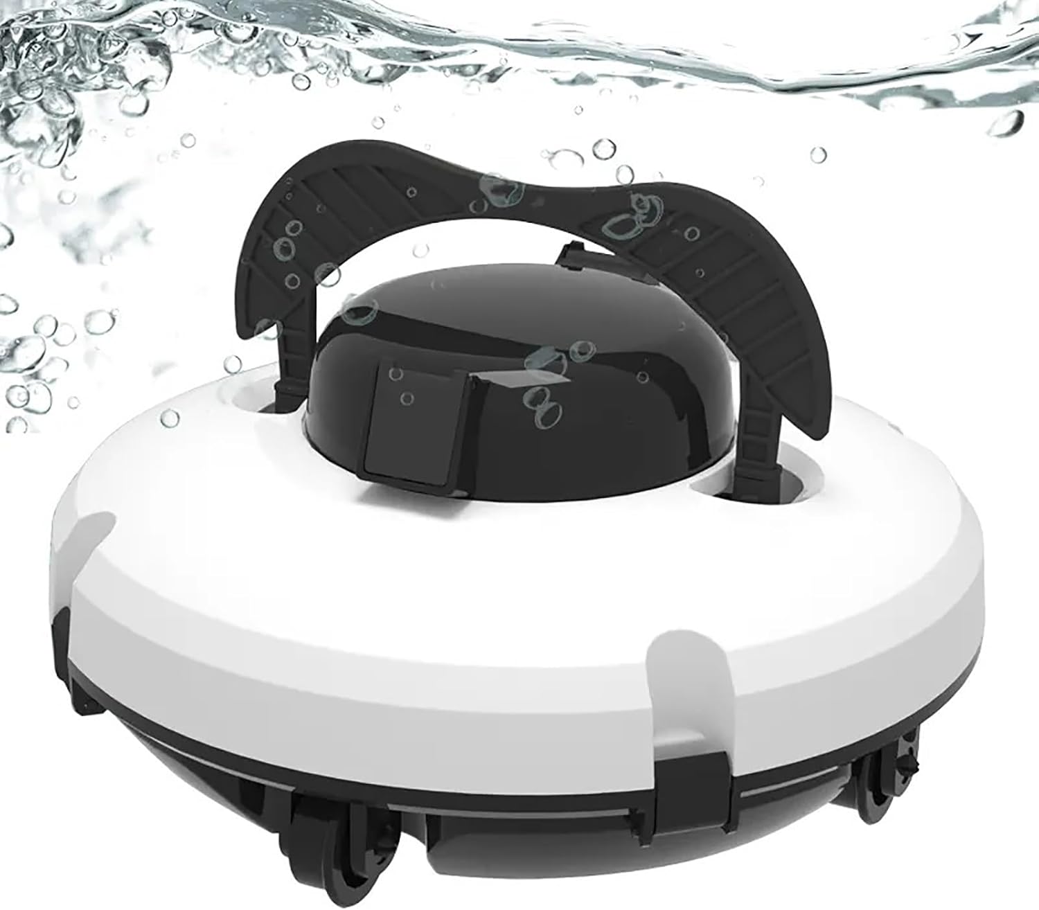 Automatic Robotic Pool Vacuum Cleaner, Above Ground Pool Vacuum, Lightweight Design, Cordless Pool Vacuum for Inground Pools