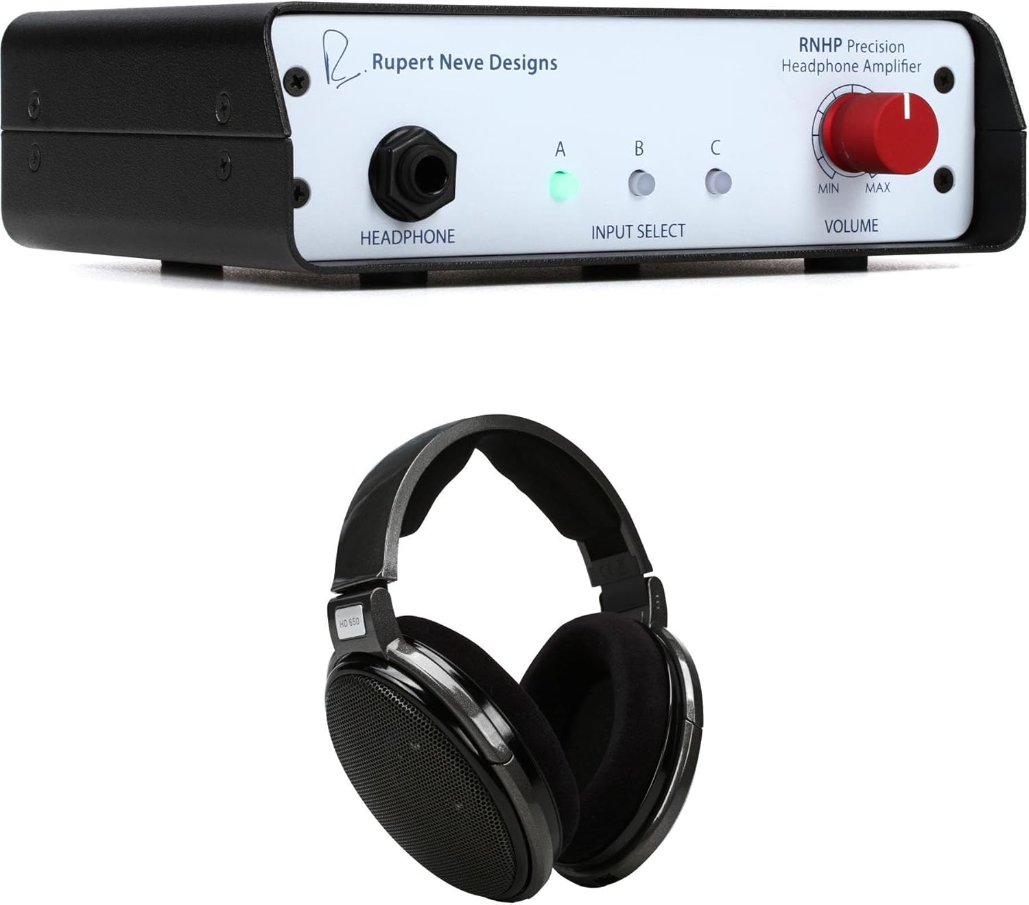 Rupert Neve Designs Headphone Amplifier and HD650 Headphones