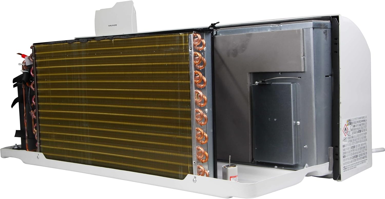 15,000 BTU Distinctions by Amana PTAC R32 Heat Pump Air Conditioner with 3.5kW Electric Heater, 20 A | 208-230V