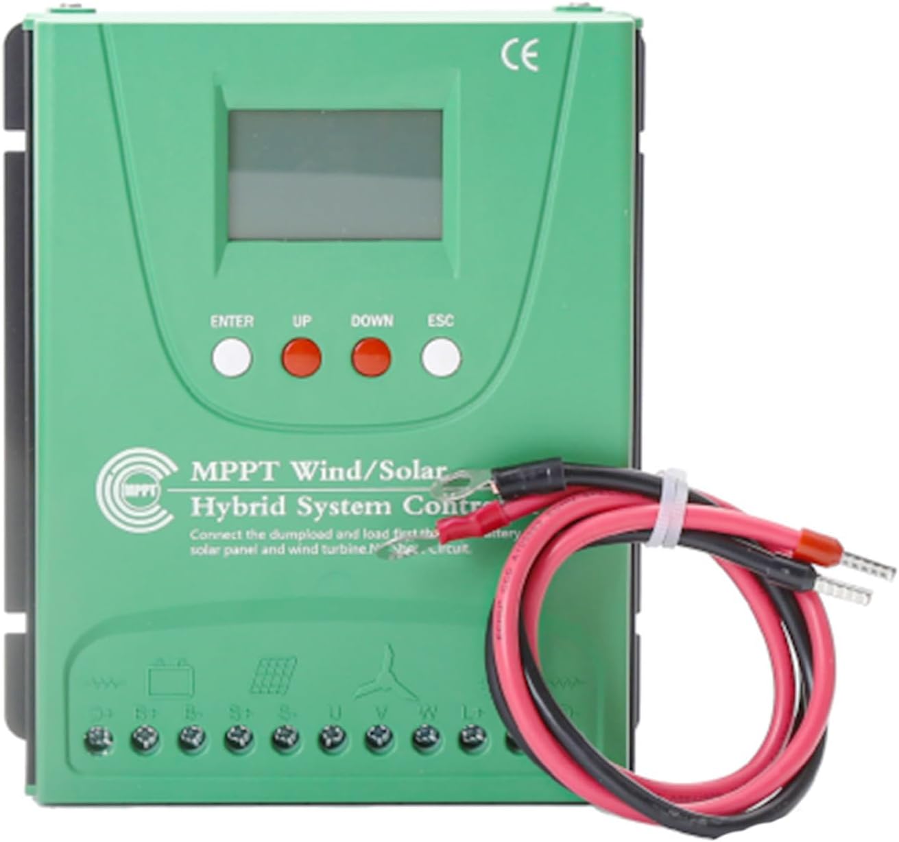 8000W Wind Solar Hybrid System MPPT Charge Controller Wind Turbine Solar Panel 12V 24V 48V Regulator(with Dump Load),220v