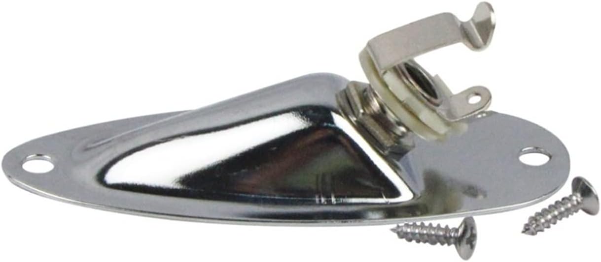 FLFL 5pcs Electric Guitar Interface Plate 6.35mm 1/4