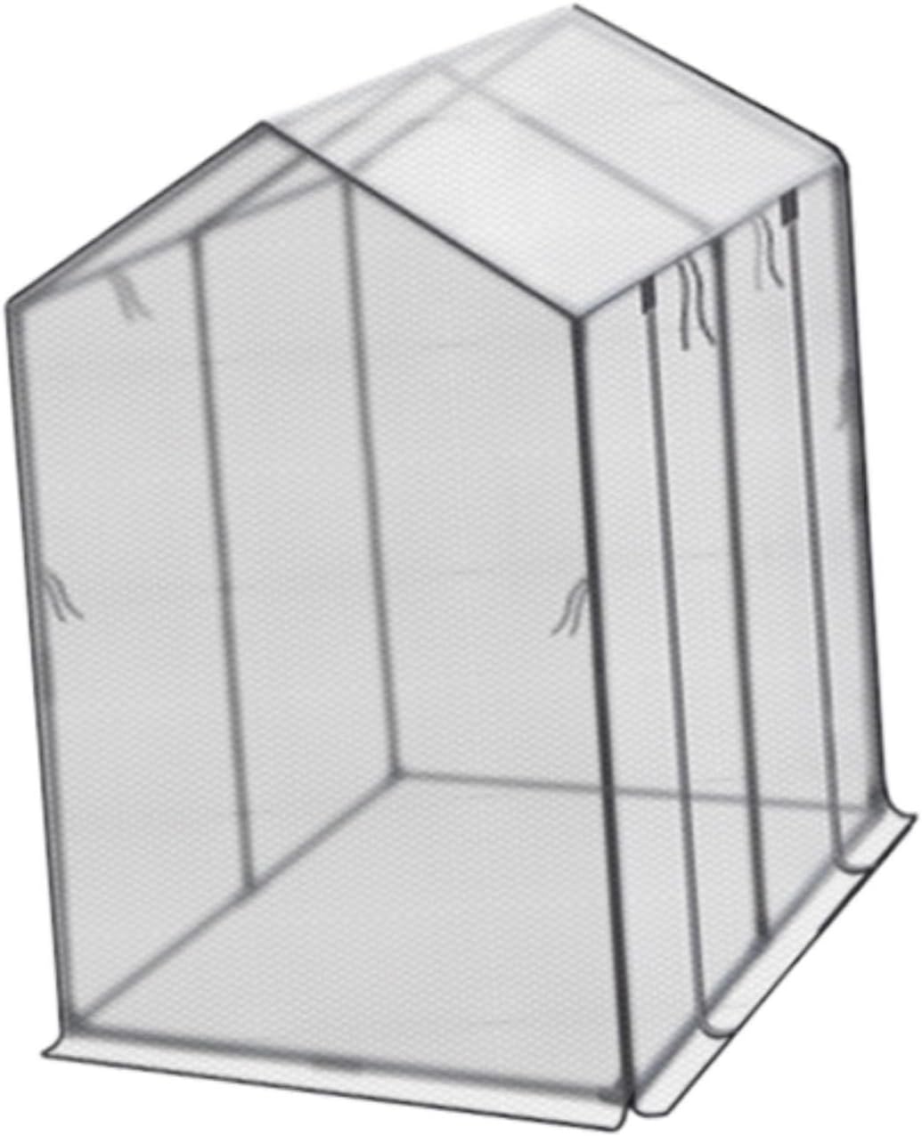 MYCENSE Mini Greenhouse Garden Nursery Plant Cover Accessories Protection Easy Assembly for Outside Vegetables Gardening Germination, 120cmx80cmx143cm