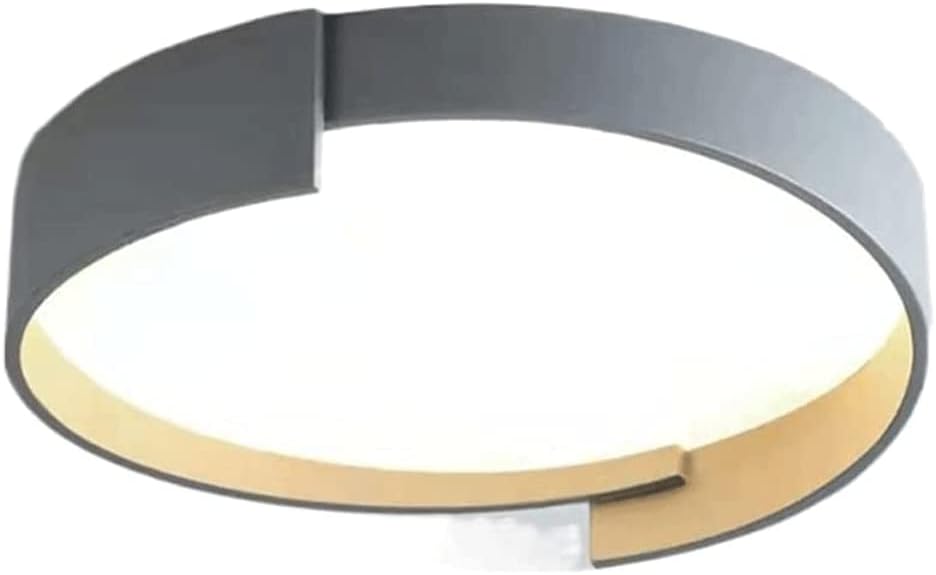 Modern Close to Ceiling Light Fixtures Minimalist Round Lighting Fixtures Ceiling 3000K/4000K/6000K Adjustable Ceiling Lights, Bedroom Study Decorative Ceiling Lamp