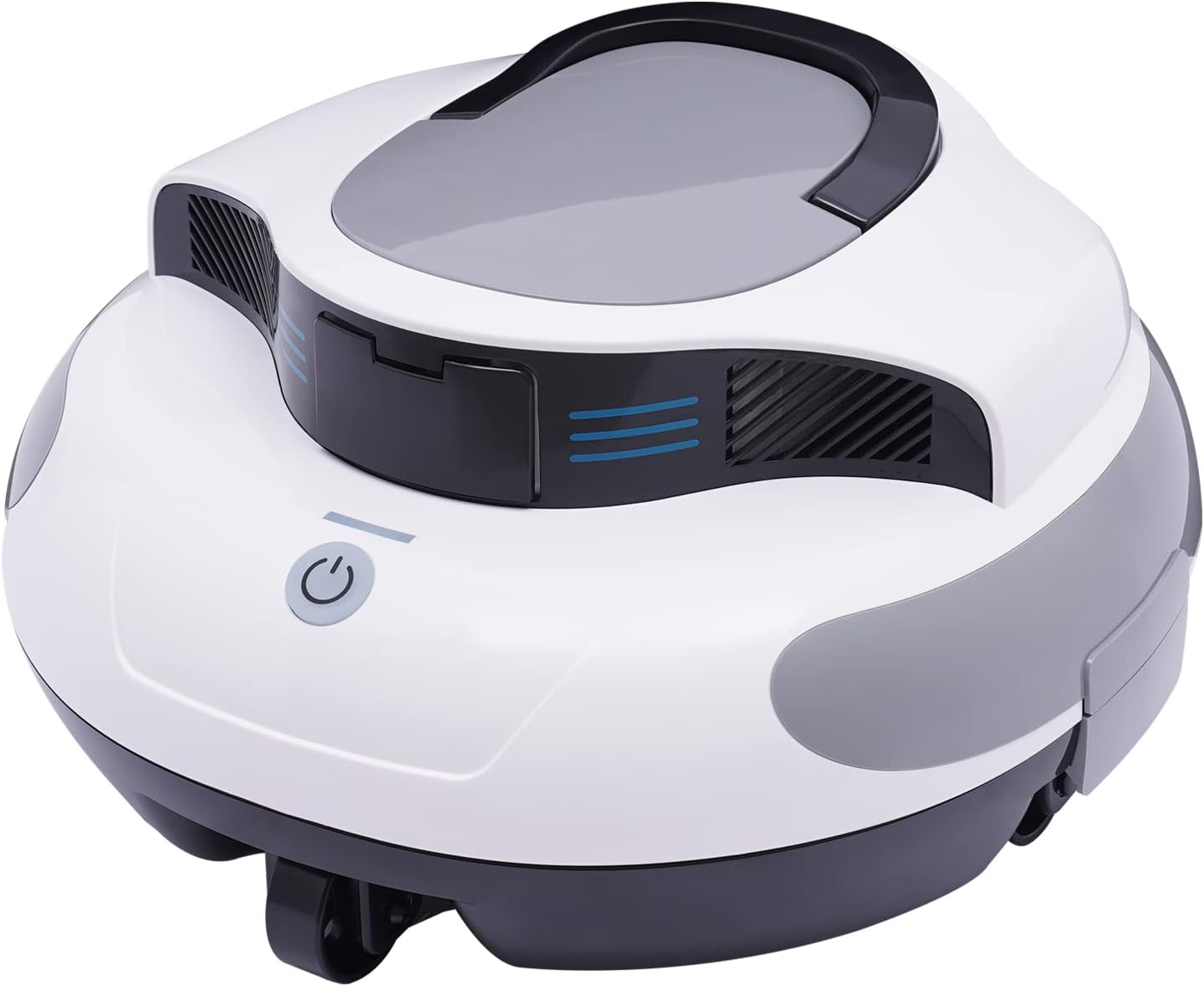 Cordless Robotic Pool Cleaner, Lasts 75Mins,Self-Parking,Pool Vacuum Cleaners for Above/In Ground Pools, Strong Suction, Ideal for Pools Up to 807 Sq.ft