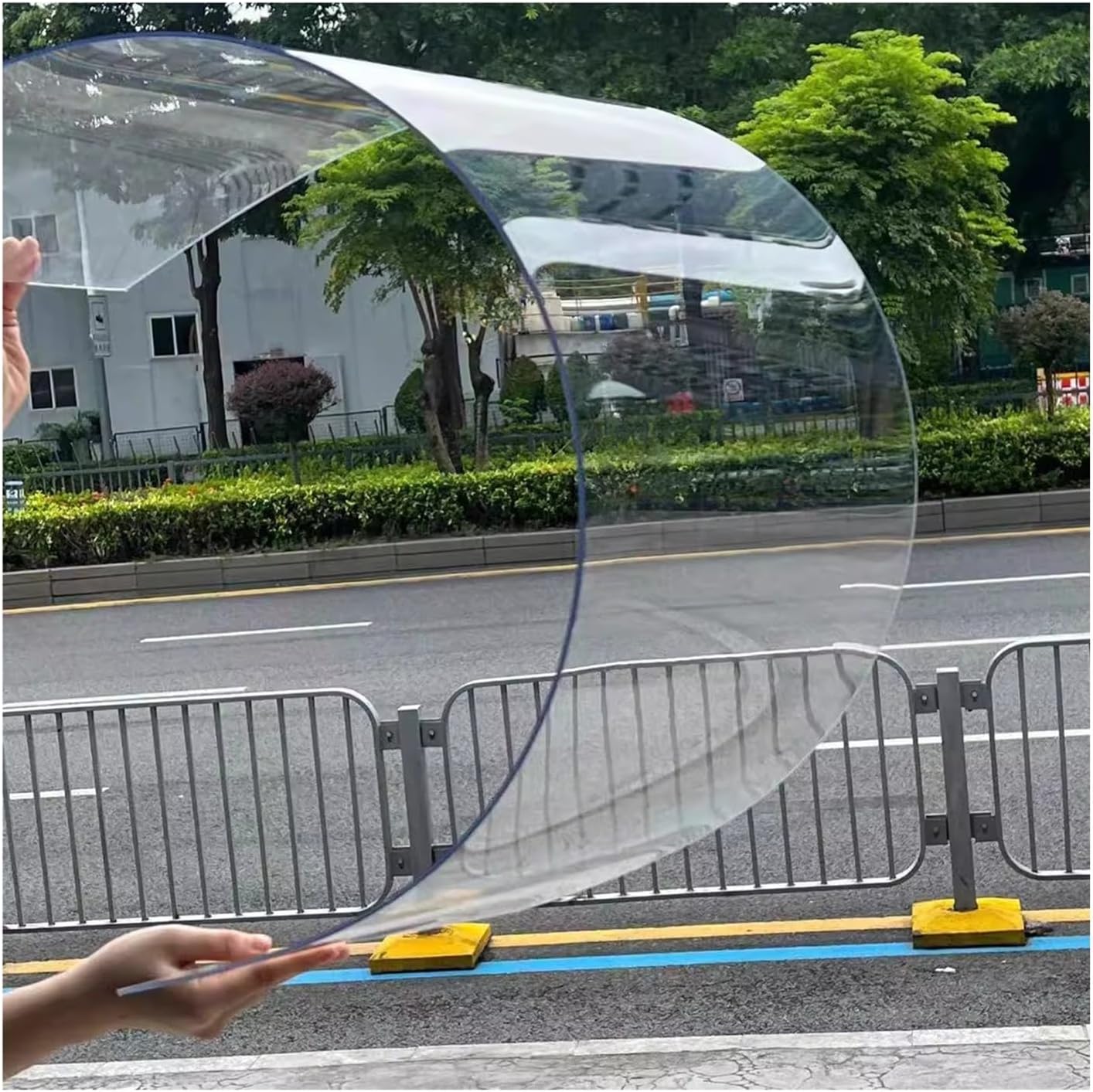 PC Endurance Board, 1.5mm Thick Polycarbonate Plastic Sheet, Impact Resistance Anti-UV Protection Sunlight Plate, Outdoor Greenhouses Carports Garden Covering Panels ( Color : Clear , Size : 0.8x15M/3
