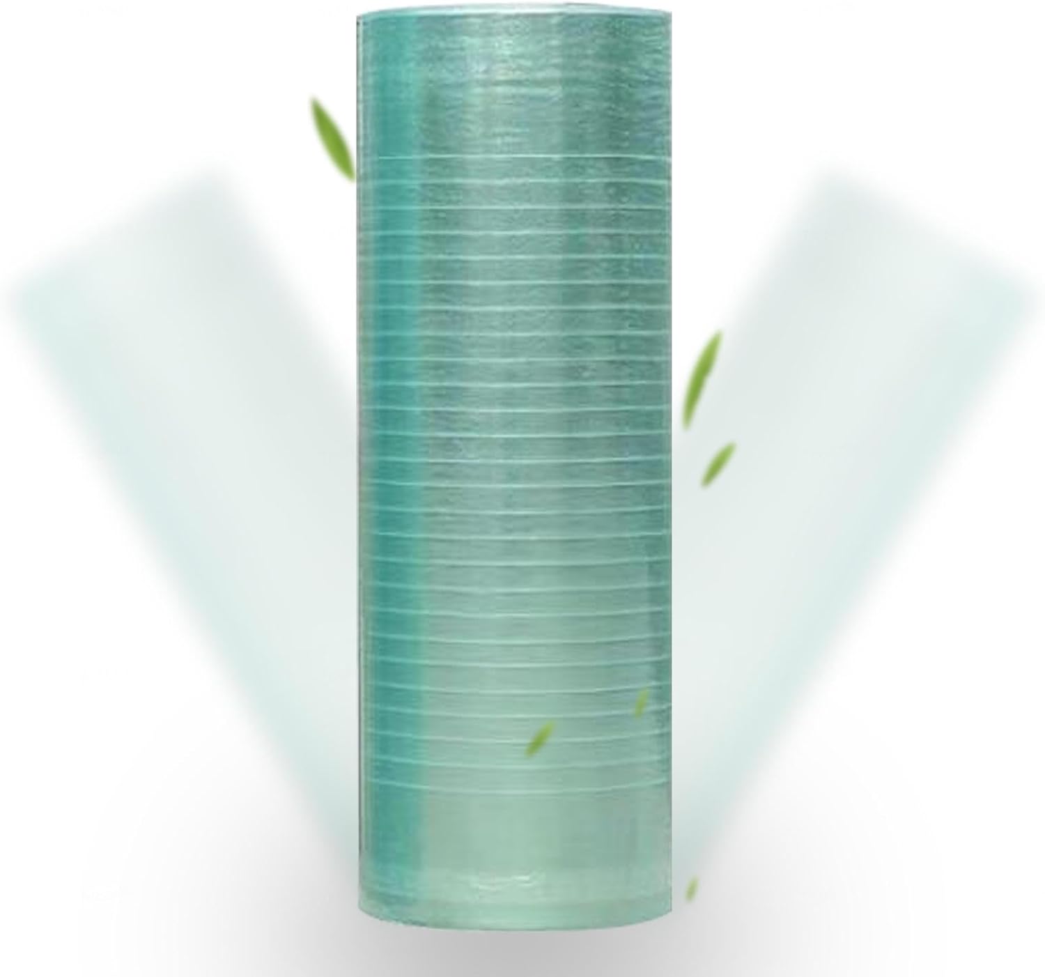 Polycarbonate Sheet Clear Roofing Panels Plastic Sheets Glassfiber Panel,Cold Frame Cladding Sheet,Uv Protective Greenhouse Panels for Tunnel Garden Sunroom Canopy Cover,Shatter Resistant,W×L-1x15m