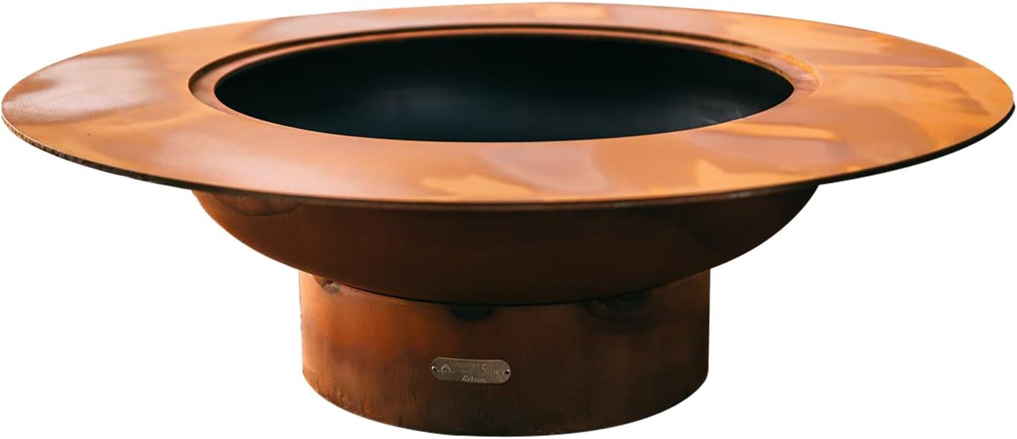 Firepit Art Magnum Outdoor Fire Pit Bowl with Lid 54