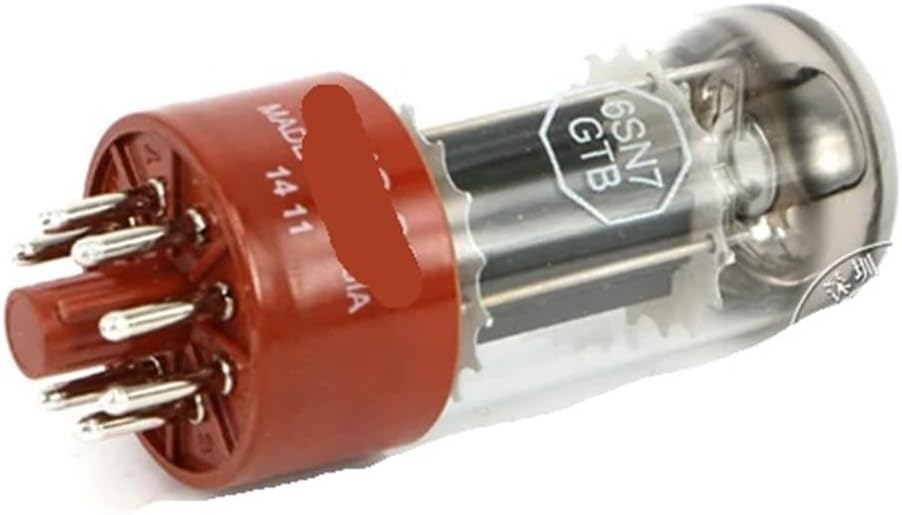 6SN7 Tube Replaces 6N8P/6H8C/CV181 Vacuum Tube Precision Matching for Amplifier(2 pcs)