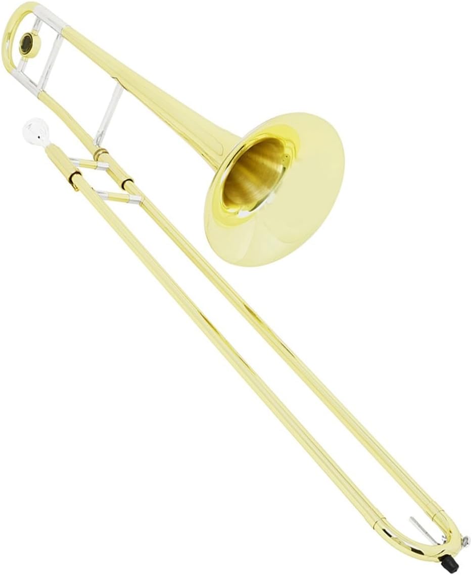 Adult Trombone Instrument Professional Alto Trombone For Beginners B Flat Instrument Brass Lacquer Gold