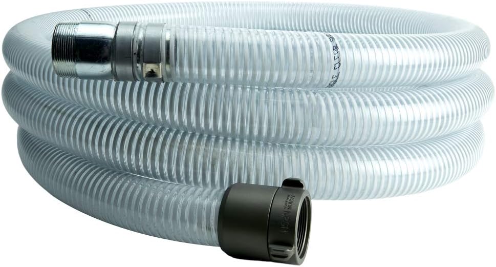 FireHoseDirect Suction Pump Hose - 1.5