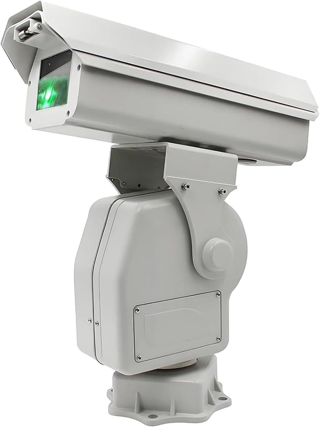 360° Automatic Laser Bird Deterrent, Automatic Laser Bird Repeller, Waterproof Bird Repellent, 1000m Effective Range, for Farm, Orchard, Warehouse, Airport B