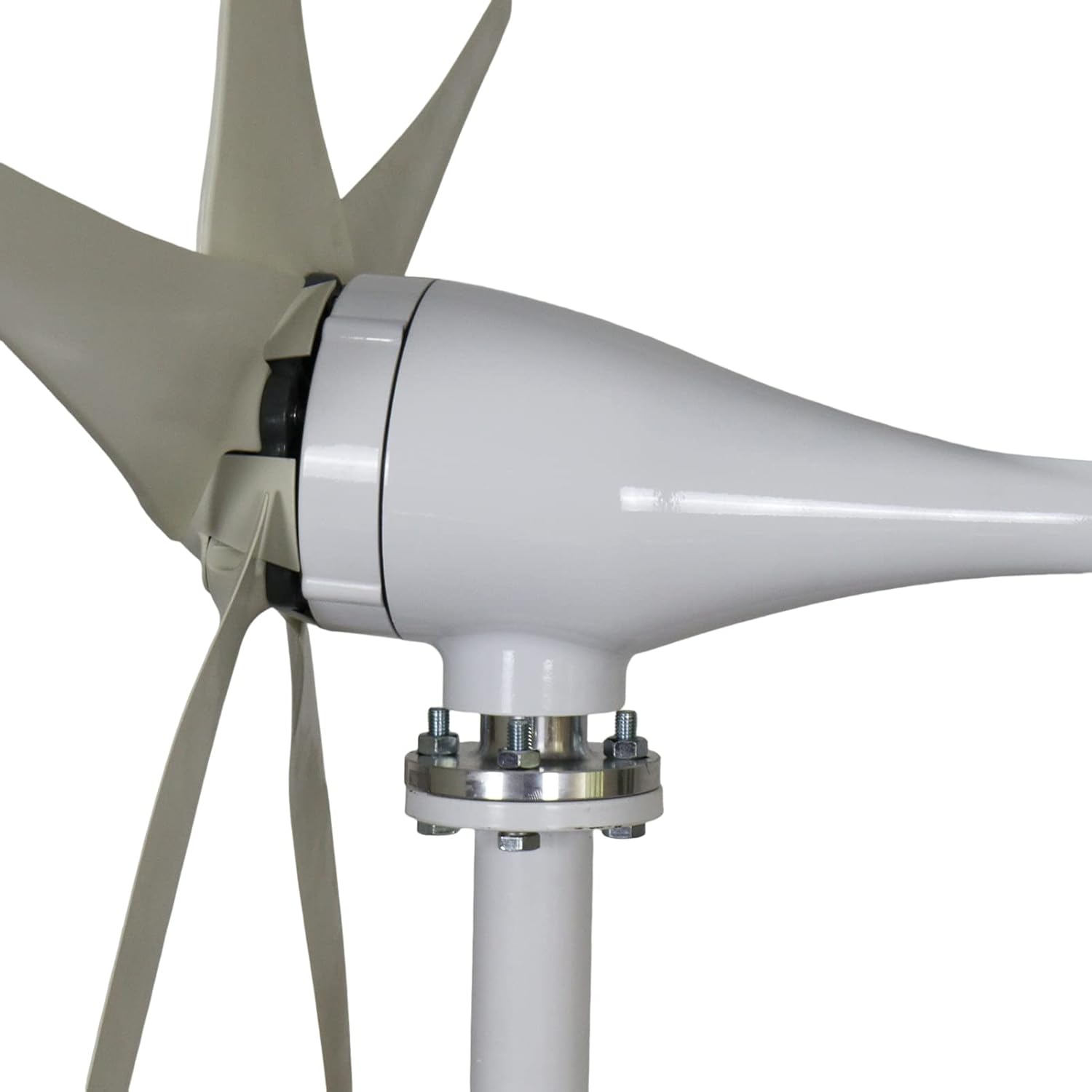 Wind Turbine Generator Kit 1200W 5 Blade Wind Generator for Home Use 12V 800RPM Wind Power Generator Kit with Controller Windmill Generator Wind Turbines for Solar Wind System