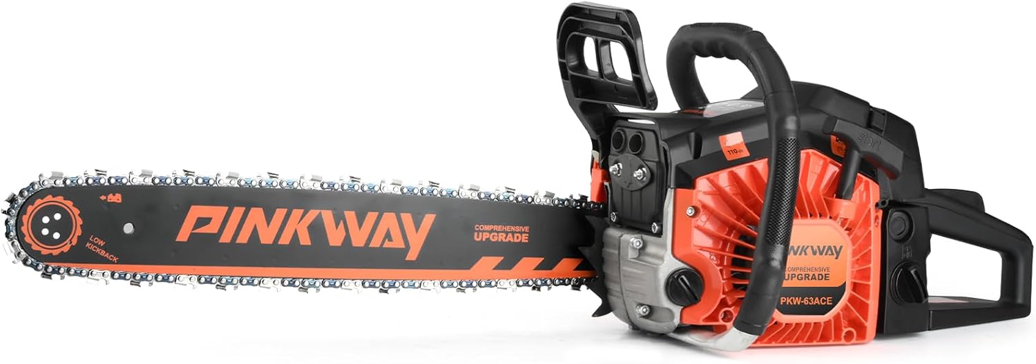2-cycle 63CC Chainsaw Saw Gas Powered 20