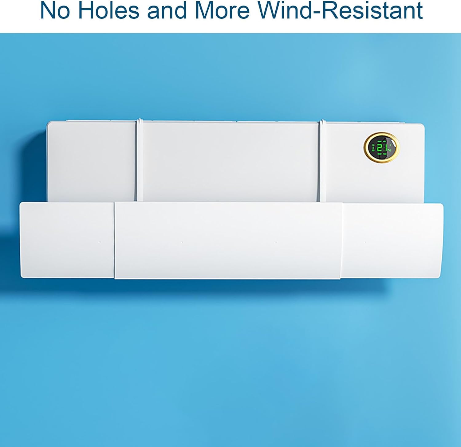 Telescopic Air Conditioner Deflector, Anti-Direct Blowing of Air Conditioners Wind Deflector, AC Air Deflectors of Punch-Free