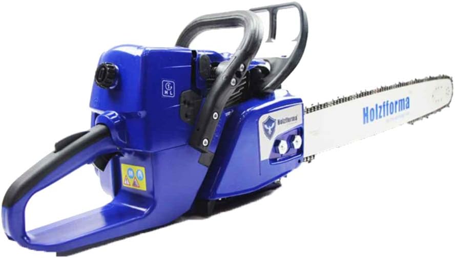 Farmertec 59cc Holzfforma® Blue Thunder G366 Gasoline Chain Saw Power Head Only WT 3/8 .063 20inch 72 DL Guide Bar and 3/8 .063 20inch 72 DL Saw Chain Parts Are Compatible MS361 Chainsaw