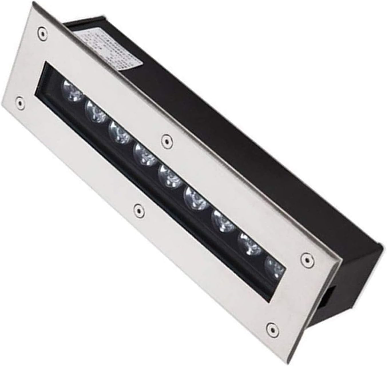 Outdoor LED Landscape Lights - IP67 Waterproof In Ground Spot Light, 3W Rectangular Garden Path Lighting, AC 85-265V Recessed Floor Lamp for Yard, Patio & Walkways