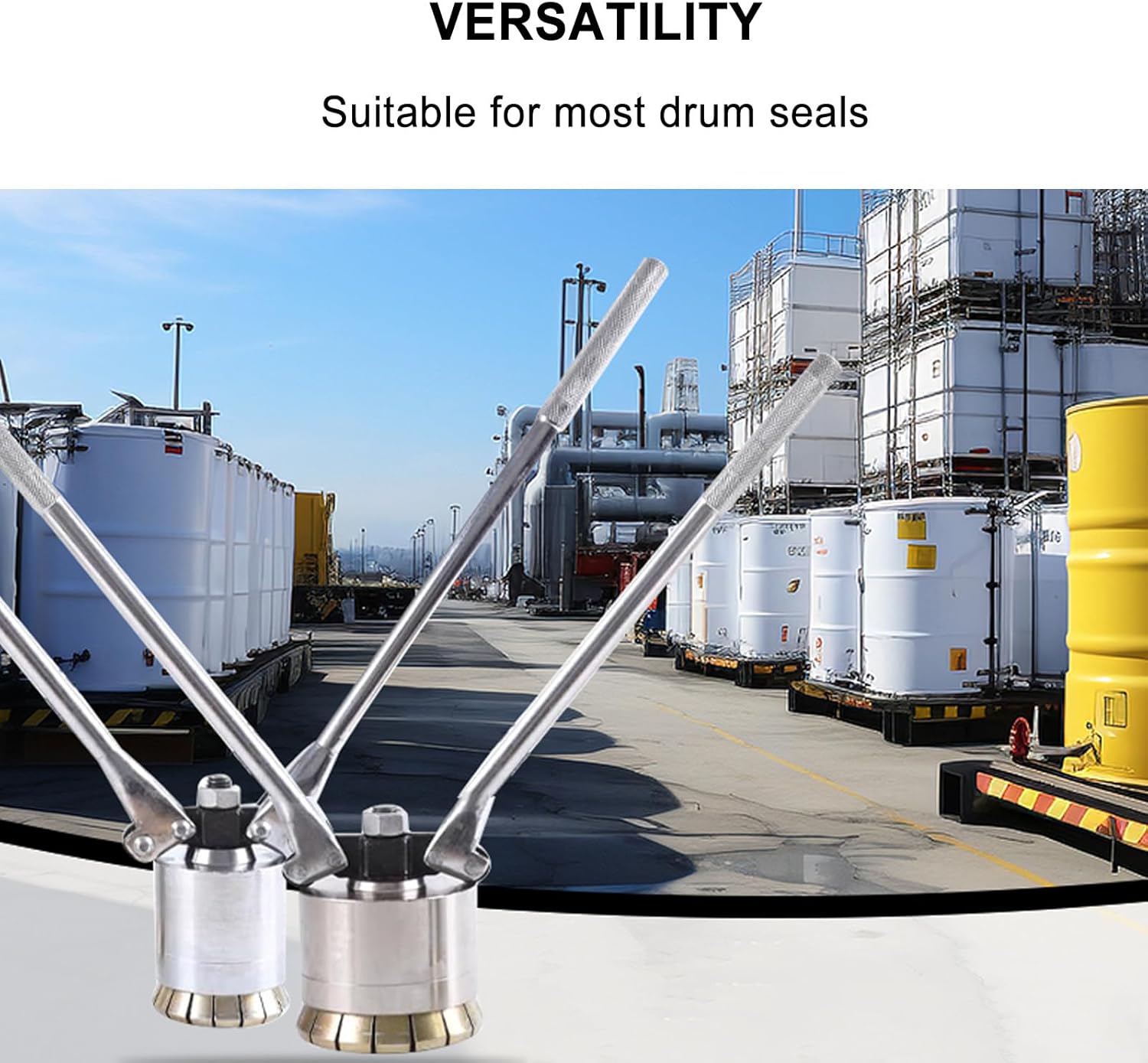 200L Oil Drum Pressure Cap Sealing Barrel Crimping Tool, 35/70Mm Oil Drum Sealing Machine, Drum Capping Sealing Machine,70Mm-35mm+70mm