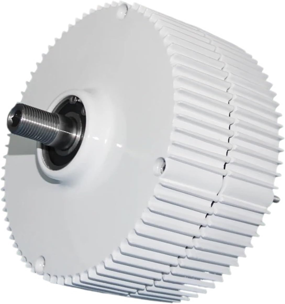 Wind Turbines Generator Low Speed Wind Power Generator 1000W 1500W 12V 24V 48V Gearless Permanent Magnet Generator Low Starting Speed for Home(Type2,12V_1000W)