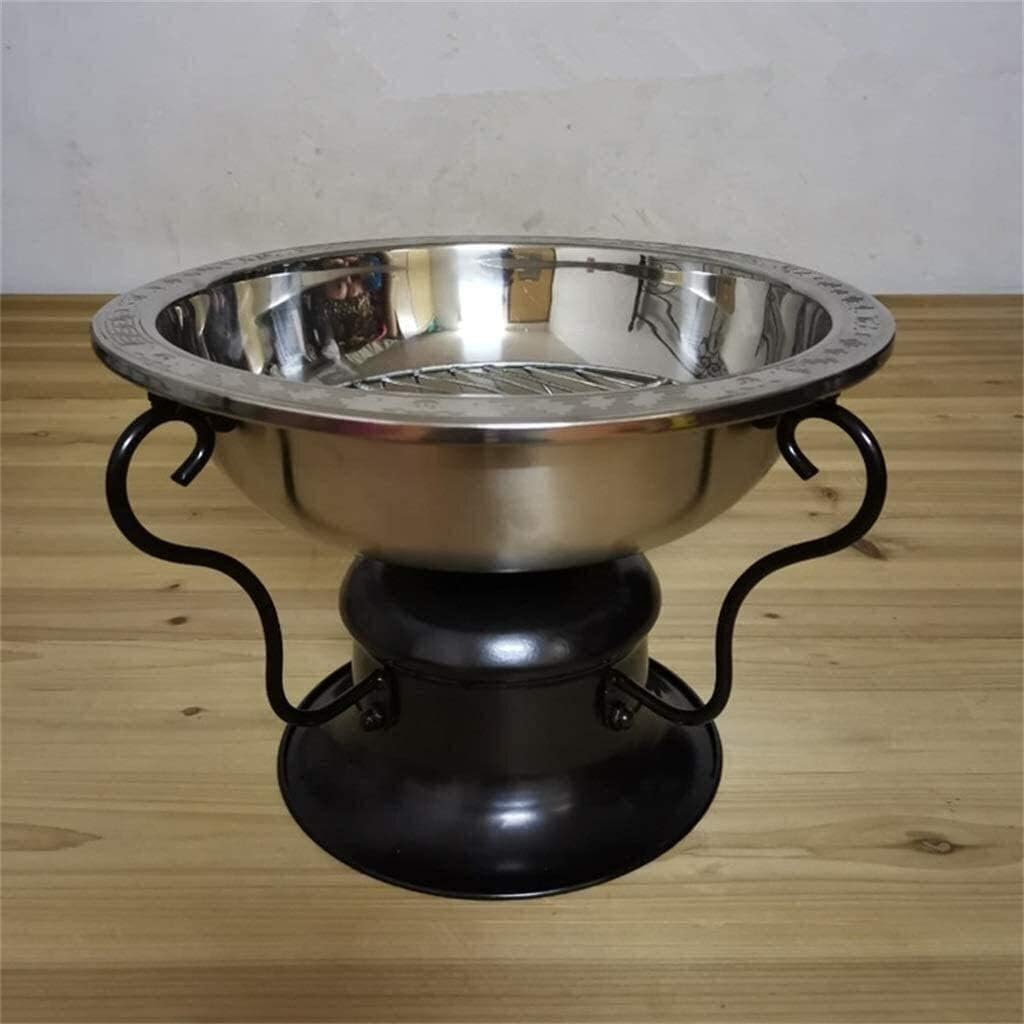 Fire Pits Outdoor Wood Burning Outdoor Fire Large Bonfire Wood Burning Patio Coal Grill Firepit for Outside Grill Charcoal Smokeless Grill with Spark Screen with Cover BBQ Cooking for Outside Camping