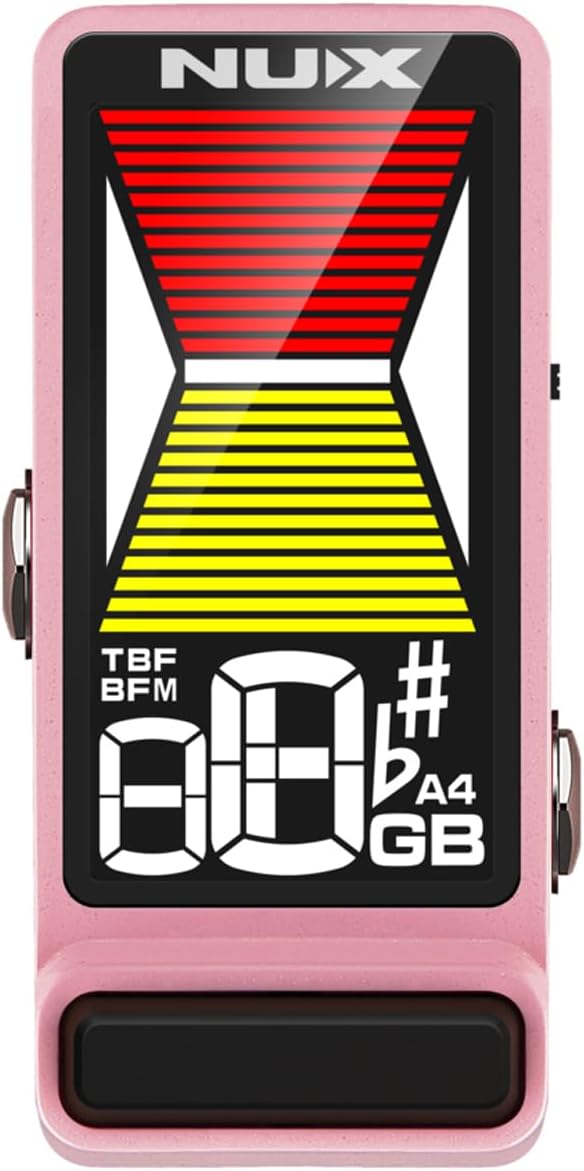 NUX NTU-3 MKII Pedal Tuner Flow Tune for Chromatic, Guitar, Bass