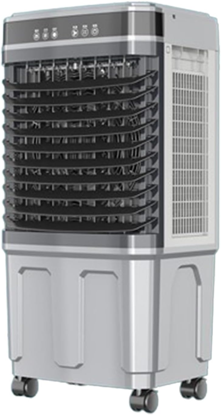 Evaporative Air Conditioner, 3 Speeds Personal Air Conditioner with 12H Timer, Portable Air Cooler for Room Bedroom Camping