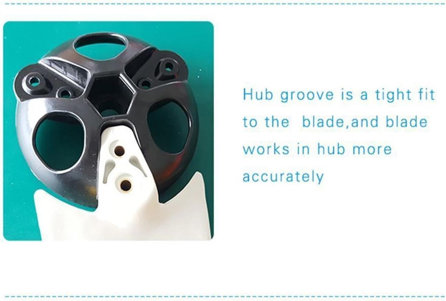 CAJUCA 3/5/6 Blade Hub Cover Home Wind Turbine Generator Suitable for 3 5 6 Blade Durable Universal Hub