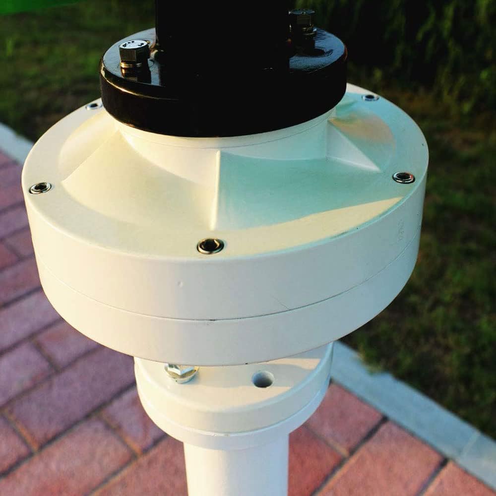 600W Vertical Wind Turbine, 3 Phase Vertical Axis Coreless Wind Power with Controller Permanent Magnet Generator (24V 48V)