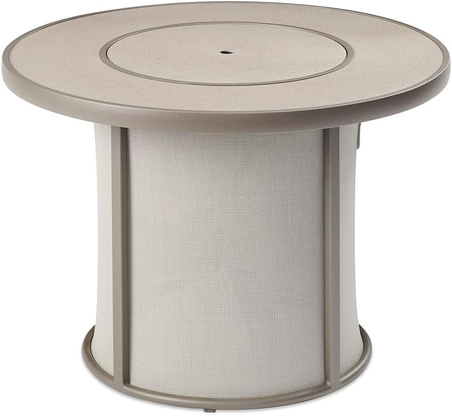 Outdoor GreatRoom Co Propane Fire Pit Table - Stonefire Gas Fire Pits for Outside Patio - 31