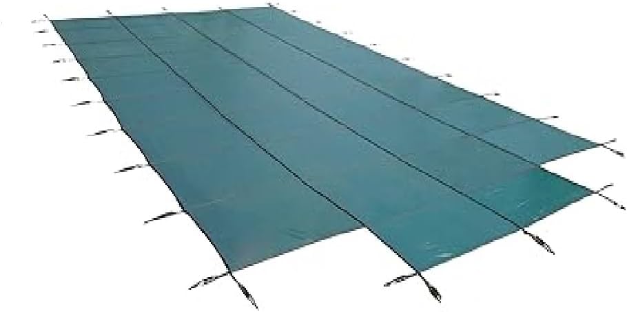 YARD GUARD DG183658S Deck Lock System Safety Cover for 18 x 36 Foot Pools, Green