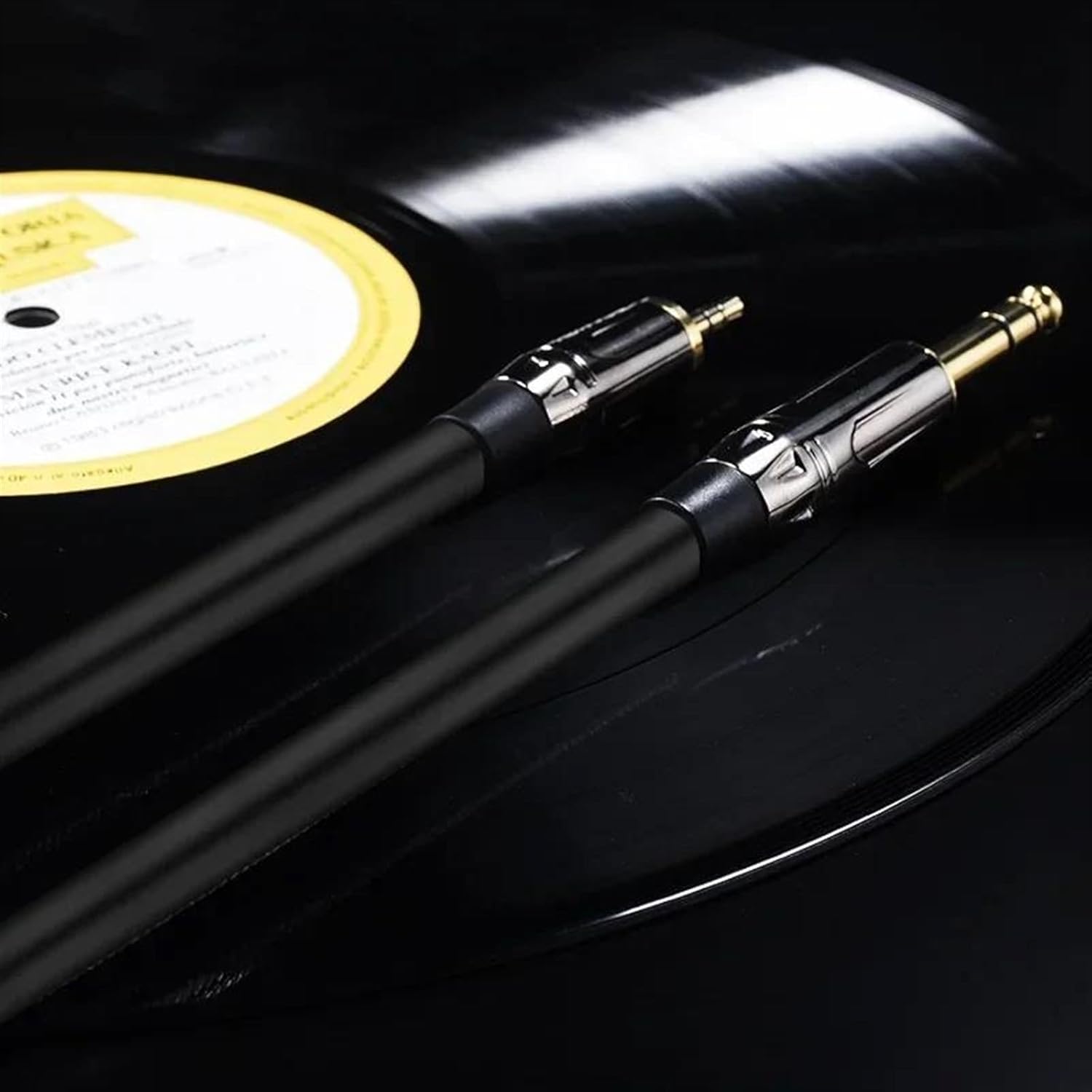 Pro Audio Cable 3.5mm to 6.35mm Stereo Cable 1/8 Inch Male to 6.35mm 1/4 Inch Male Cord for Guitar Piano Amplifier(10m)