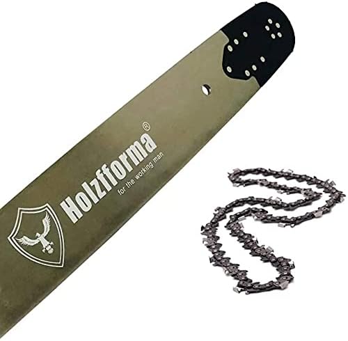 Holzfforma 42 Inch Guide Bar & Full Chisel Saw Chain Combo .404 .063 125Drive Links Compatible with Stihl 088 MS880 070 090 084 076 075 051 050 Chainsaw