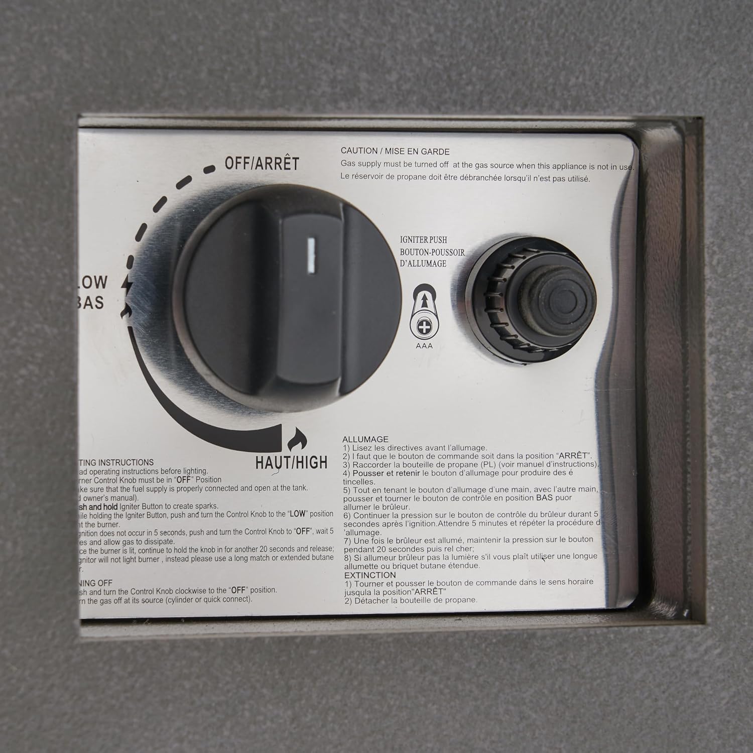 39-inch Square Iron Propane Fire Pit, 50,000 BTU Modern Outdoor Fire Pit Table with Powder-Coated Frame for Patio & Backyard, No Assembly Required - Stone Gray