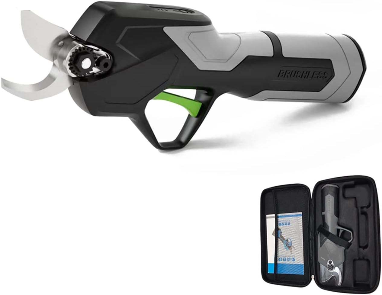 Electric Shear 0-22mm Cordless Electric Pruner Pruning Shear Efficient Tree Bonsai Pruning Branches Cutter Landscaping Tool