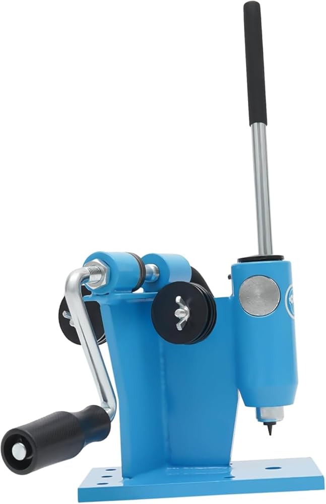 Chainsaw Chain Breaker and Rivet Spinner Tool, 2-in-1 Rivet Spinner Combo Professional Repair Tool for Chainsaw Maintenance and Repair Blue,One Size