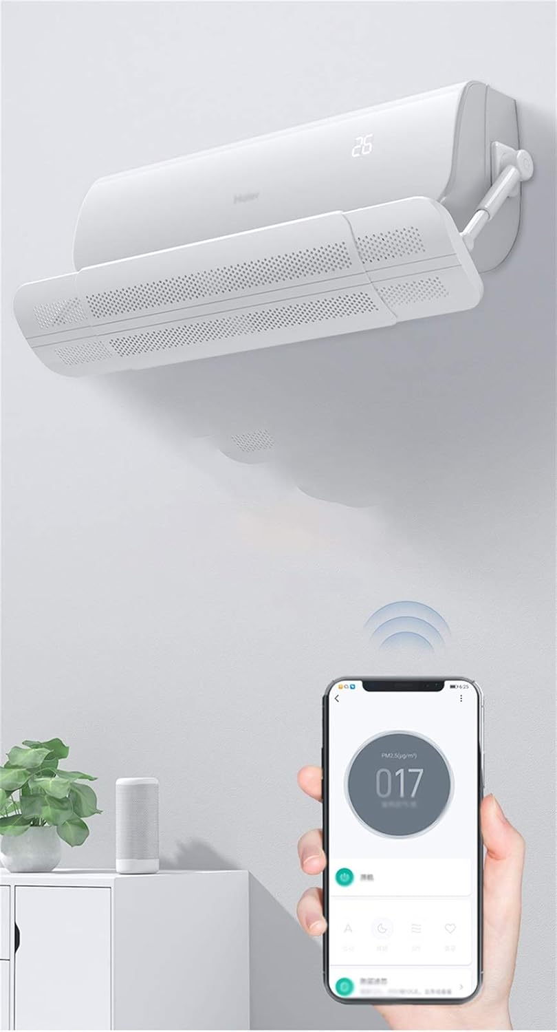 Air conditioner windshield Direct Proof Air Conditioning Windscreen, Telescopic Air Conditioning Spoiler, Suitable for Home and Office, Telescopic Air Conditioning Deflector
