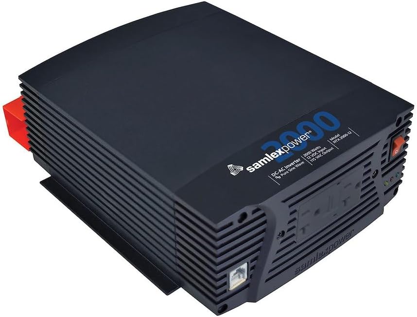 Samlex America SSW-2000-12A 2000W Pure Sine Wave Inverter