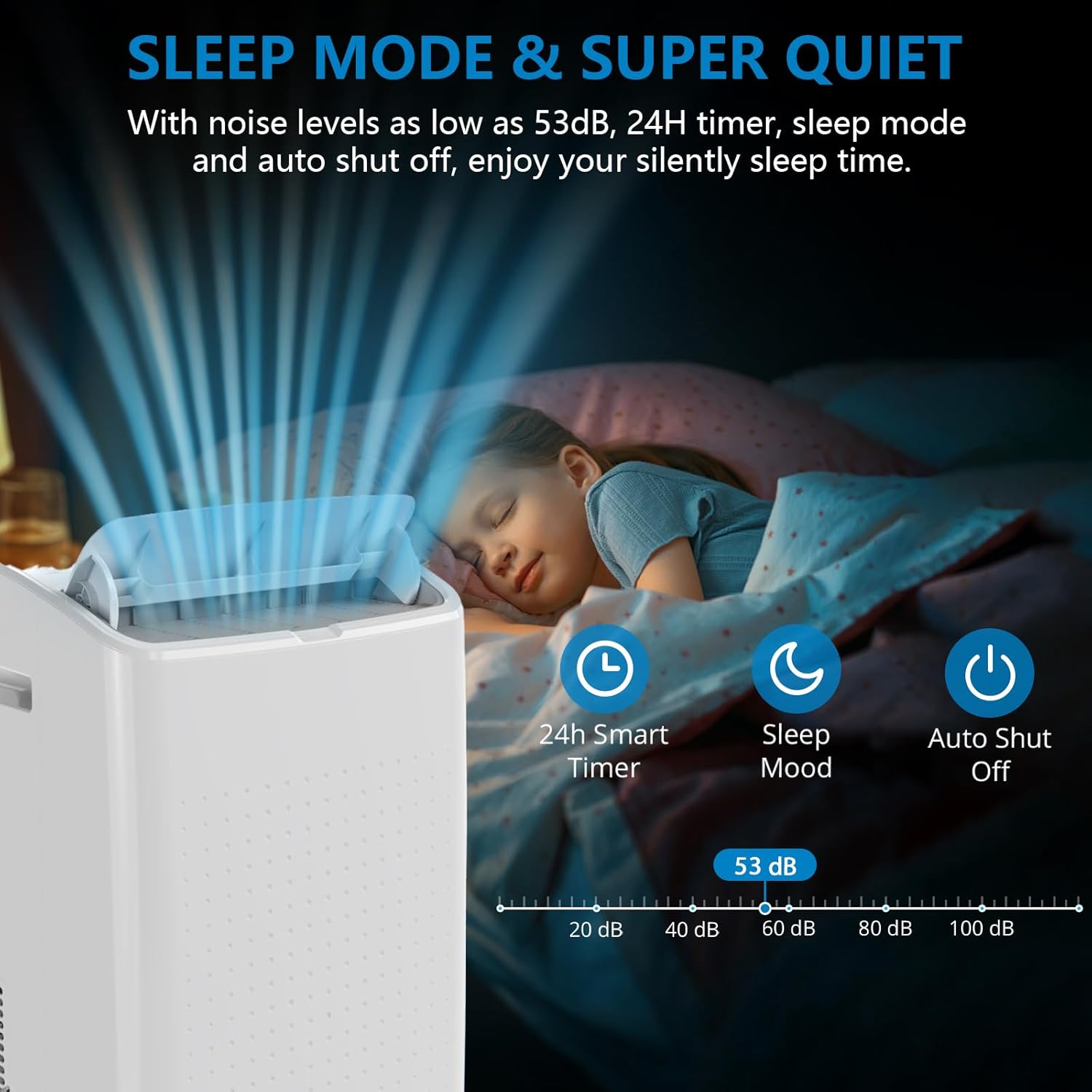 Portable Air Conditioners 14000 BTU 3-IN-1 Freestanding AC Unit, Cools Up to 750 Sq.Ft, Fan/Dehumidifier/Cooling Modes, with Remote Control, Smart and Sleep Mode, 24H Timer, Auto Swing, Window Ki