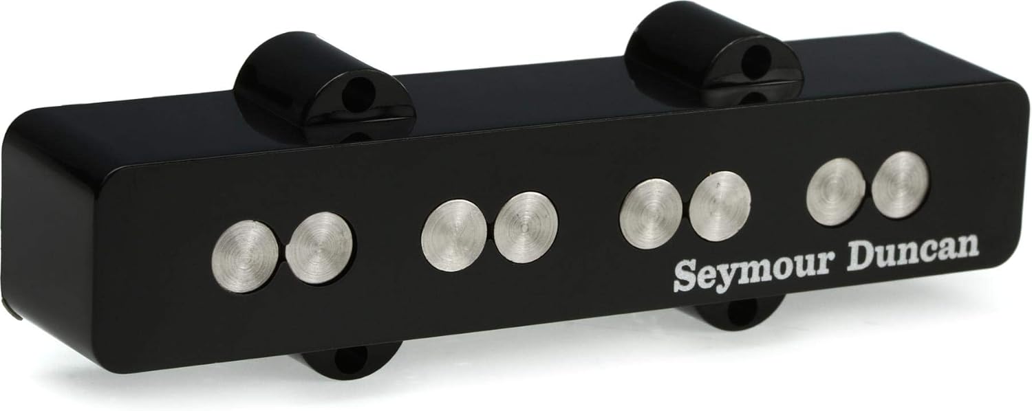 Seymour Duncan SJB-3 Quarter Pound J-Bass Pickup - Black Bridge