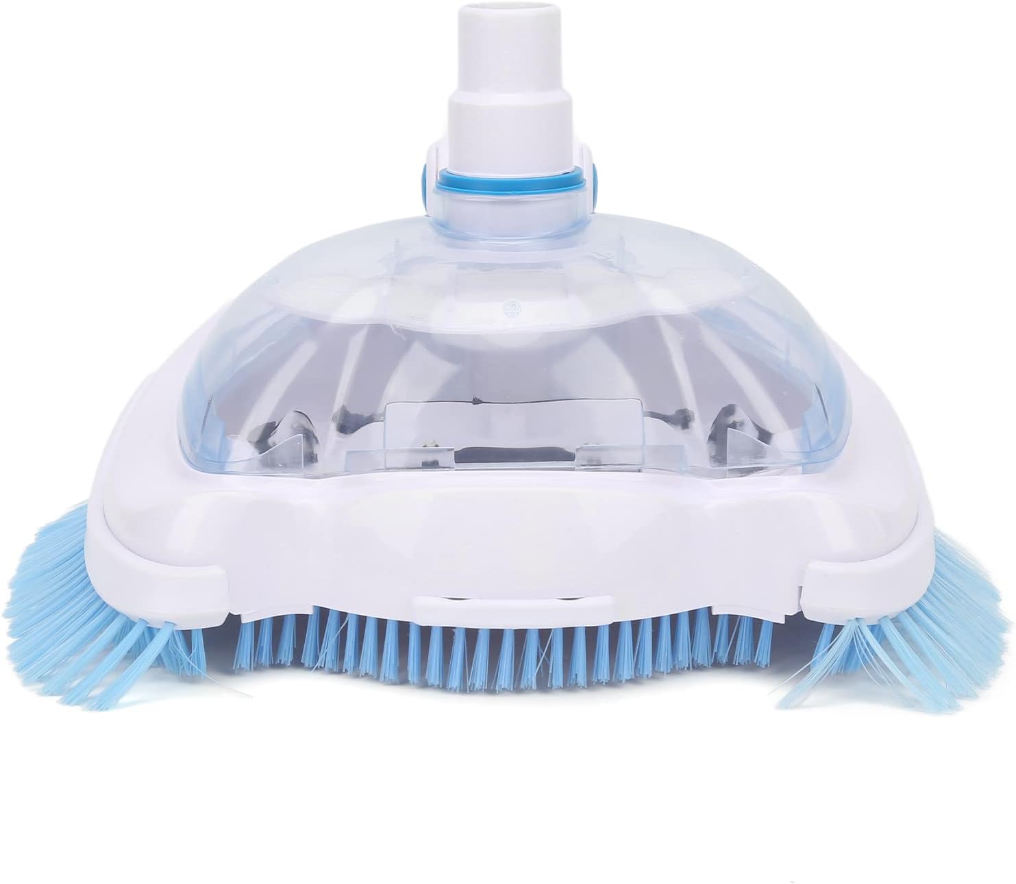 Manual Pool Vacuum Head, Suction Cleaning Integration, ABS PVC, Adjustable Handle, 3cm Interface - Deep Dirt Removal, Filter Protection, Easy Maintenance for Swimming Pools