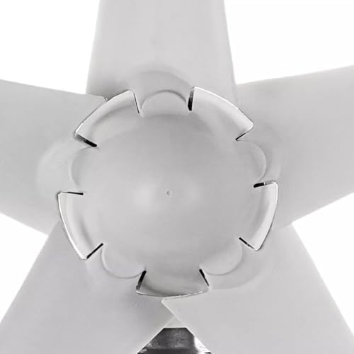 DIY Wind Turbine Blades Kit - 650mm Nylon Fiber Blades with Hub & Cover for Horizontal Wind Turbine Generator - Windmill Accessories for Efficient Energy Production