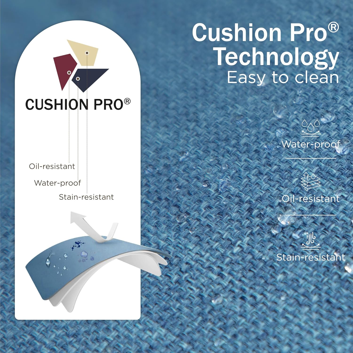 PHI VILLA Outdoor Patio Furniture Set, Swivel Sofa Chairs & 3 Deep Seat Sofa Bench, Gas Firepit Table, Upgraded Fabric Suitable for Outdoor Use, 8 PCS Navy Blue