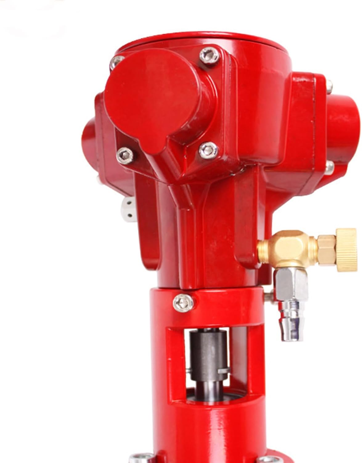 5 Gallon Pneumatic Agitator Adjustable Drum Bucket Paint Mixer, Air Agitator, Ink Coating Mixing Tool, for Paint, Putty, Dye, Fodder, Viscous Liquid Ink Dye Chemicals