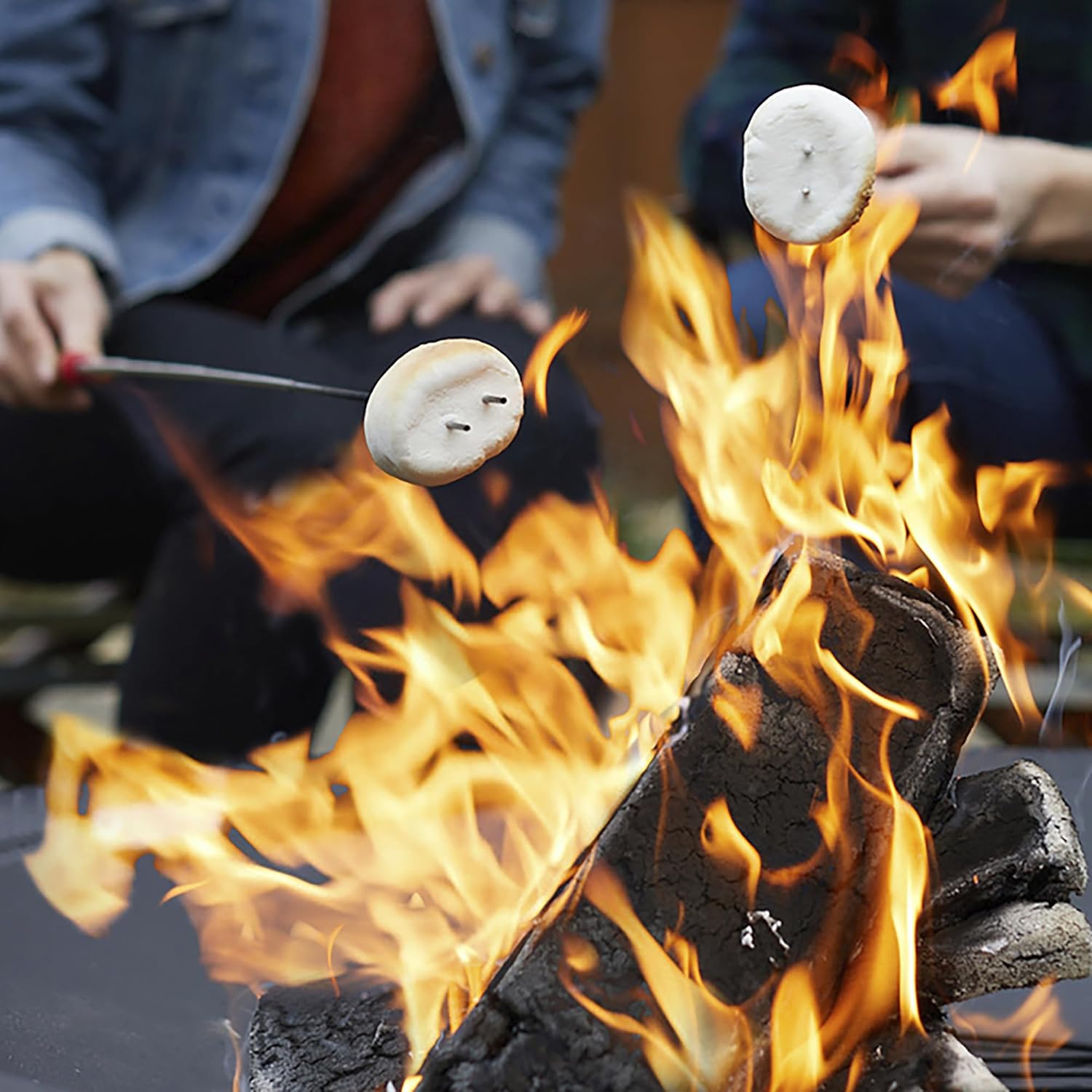 Duraflame 12-Pack Fire Logs for Indoor and Outdoor Use, 3-Hour Burn, 4.5 Lb Each - Firewood Starters and Accessories for BBQ, Camping, Stove, Pit and Chimney